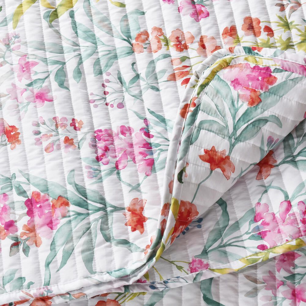 J. Queen Bold Tallulah 3-Piece King/California King Quilt Set in Pink, , large