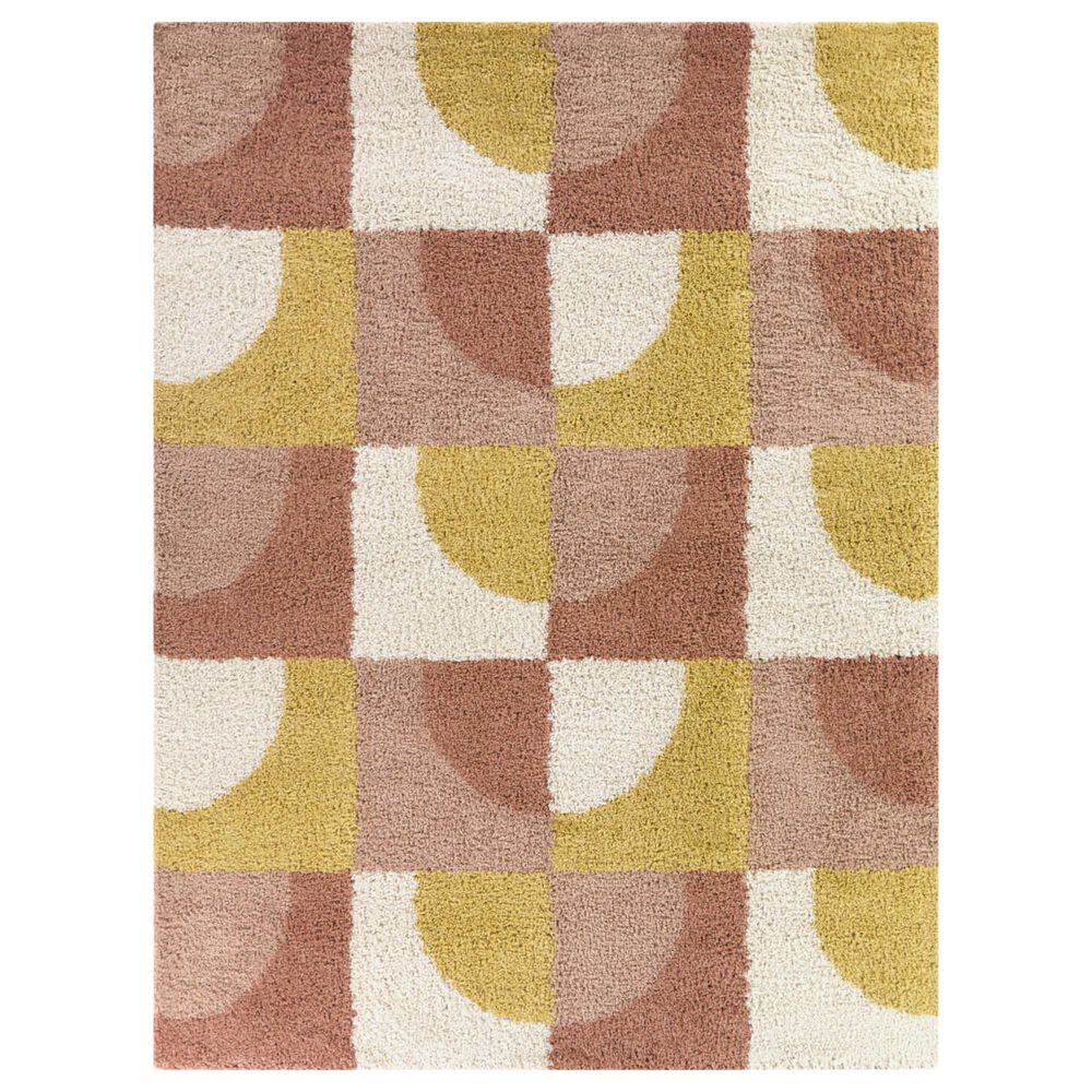 Balta Rugs Stella Janeway Yellow 7"10" x 10" Area Rug, , large