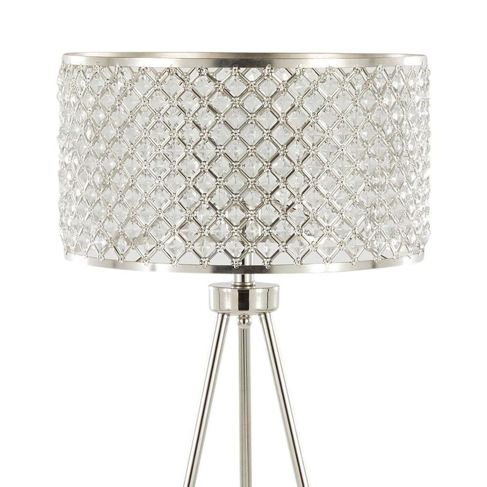 Grandview Gallery Tripod Floor Lamp in Polished Nickel, , large