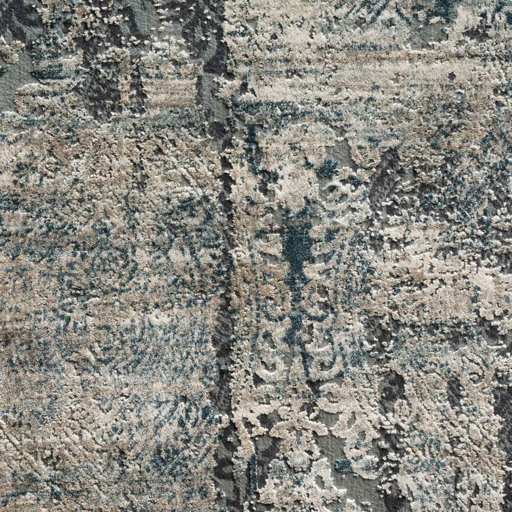 Loloi Cascade 7&#39;10&quot; x 10&#39;10&quot; Taupe and Blue Area Rug, , large