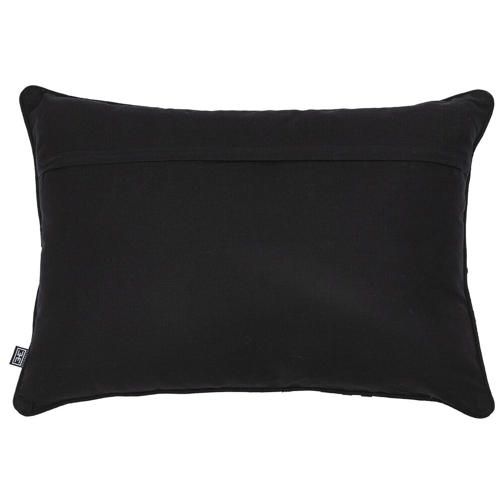 Eichholtz Kelly S Stationary Sofa with Pillows in Boucle Black, Black and White, , large
