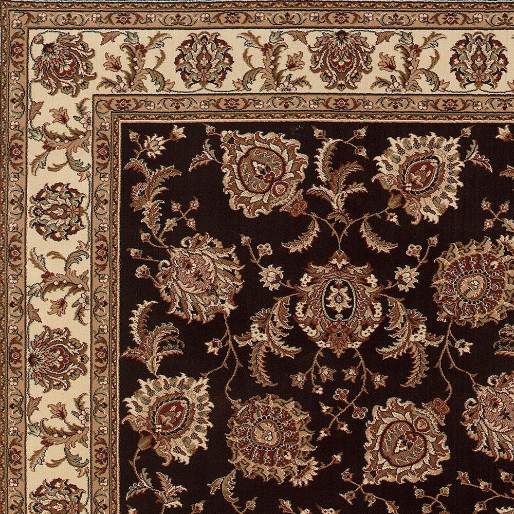 Oriental Weavers Ariana 117D 2&#39;3&quot; x 7&#39;9&quot; Espresso Runner, , large