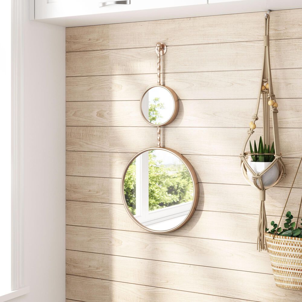 Zuo Modern Mott Mirror in Gold, , large