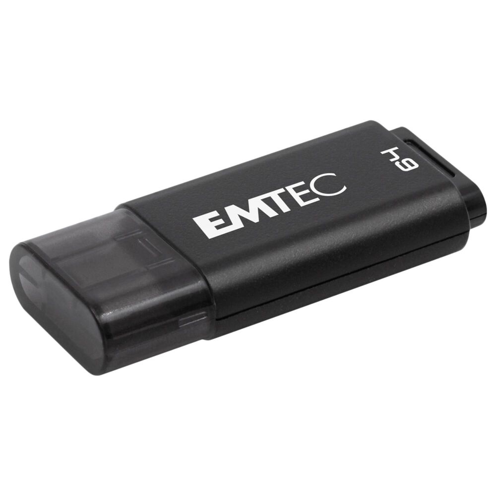 Emtec D400 64GB USB 3.2 Type-C Flash Drive in Black, , large