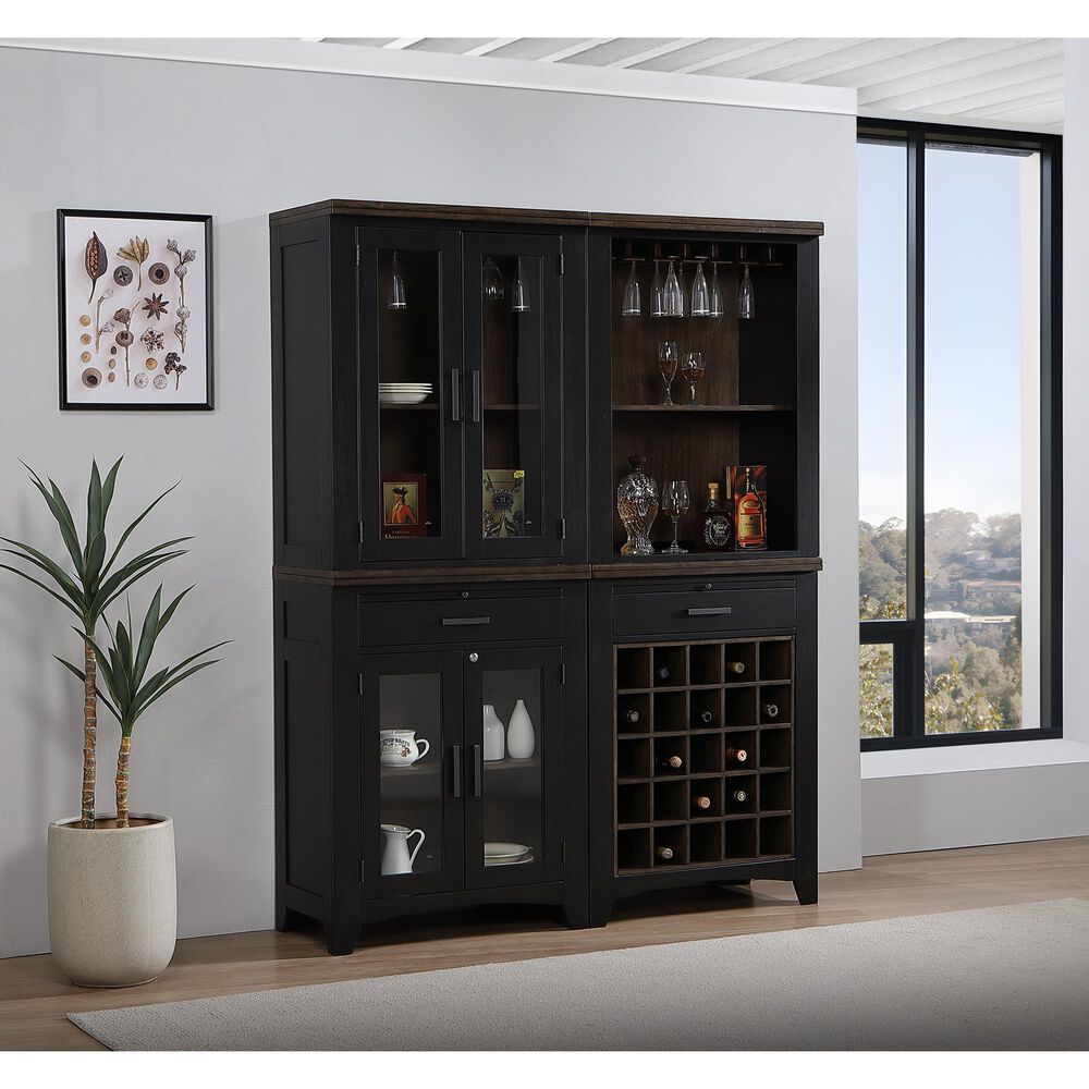 ECI FURNITURE Ashford Wall Bar in Black, , large