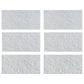 Soho Studio Carvina Carved Cube Bianco Ice White 12" x 24" Marble Tile, , large