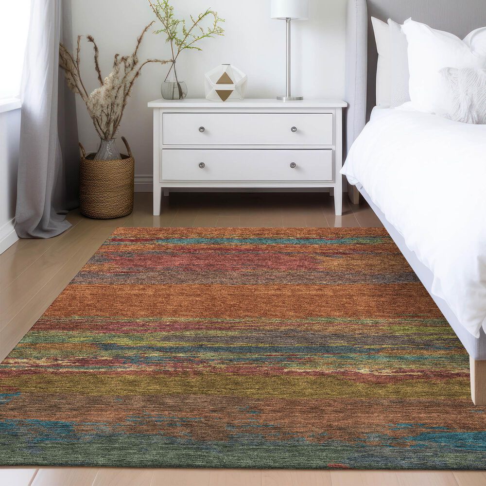 Dalyn Rug Company Trevi TV8 8&#39; x 10&#39; Terracotta Area Rug, , large
