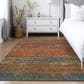 Dalyn Rug Company Trevi TV8 8" x 10" Terracotta Area Rug, , large