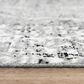 RIZZY Couture Black and Ivory 12" x 15" Area Rug, , large