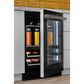 JennAir NOIR 24" Built-In Undercounter Beverage Center Left Swing in Black Stainless Steel, , large