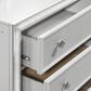 New Heritage Design Stardust 6-Drawer Dresser in White, , large