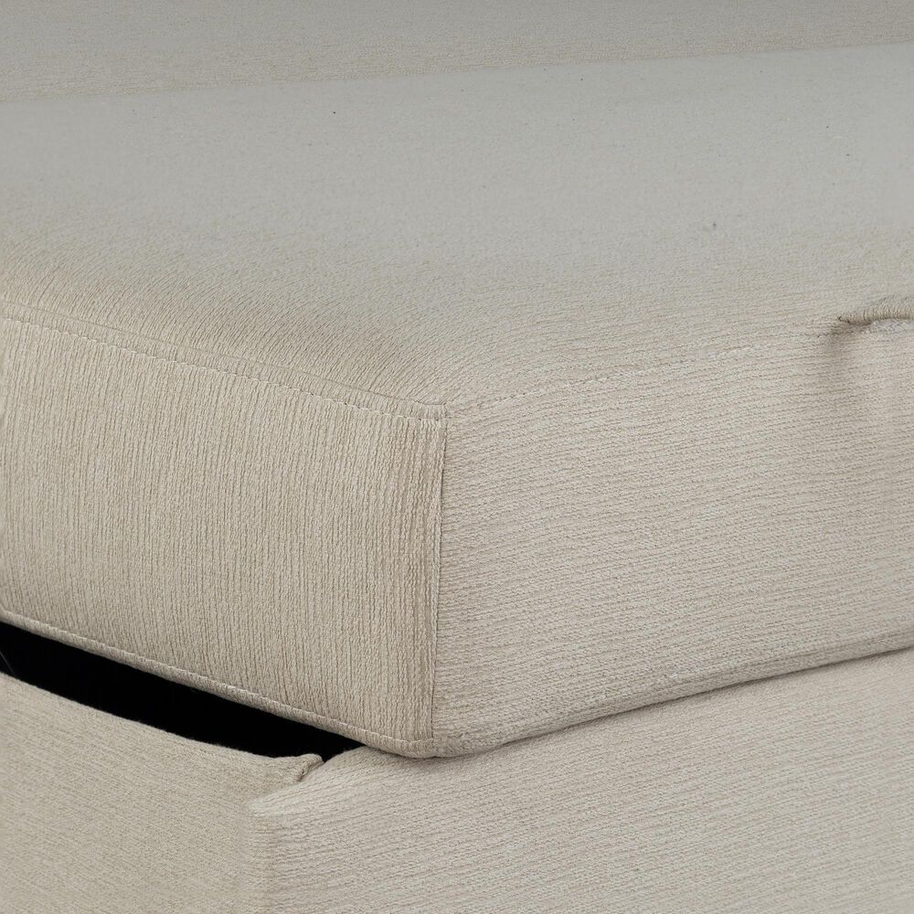 Lifestyle Solutions Galloway Convertible Loveseat in Beige, , large