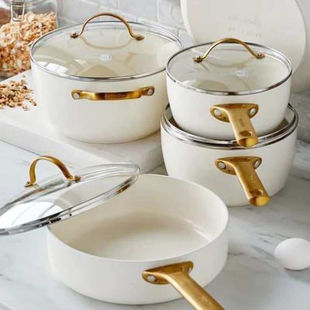 GreenPan Reserve Cream 10pc set, , large