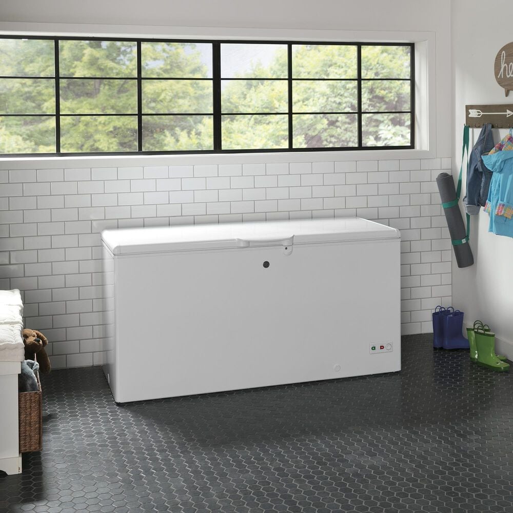 GE Appliances 15.7 Cu. Ft. Chest Freezer in White, , large