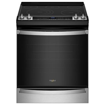 Whirlpool 6.4 Cu. Ft. Electric Range 7-in-1 Air Fry Oven in Fingerprint Resistant Stainless Steel, , large