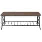 Linden Boulevard Harrison 3-Piece Table Set in Chestnut Brown and Dark Bronze, , large
