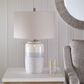 Uttermost Pinpoint Table Lamp in White, Gray and Ivory Cream, , large