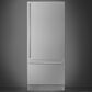 SMEG 19.64 Cu. Ft. Built-In Bottom Mount Refrigerator with Right Hinge in Stainless Steel, , large
