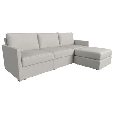 Flexsteel Flex 2-Piece Stationary L-Shaped Sectional in Frost, , large