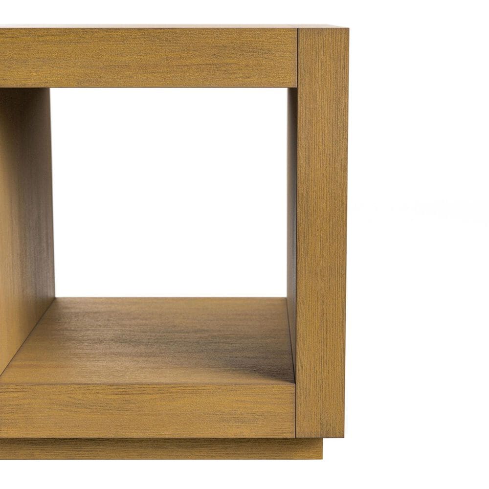 Furniture of America Gryel End Table in Medium Oak, , large
