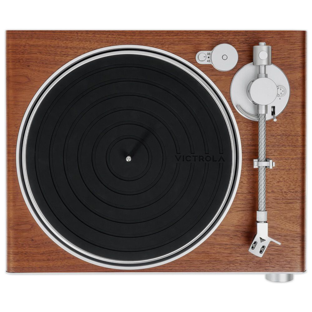 Victrola Stream Sapphire Wi-Fi and Bluetooth Turntable in Walnut, , large