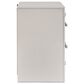 Ashley Zyniden 2-Drawer Nightstand in Silver, , large