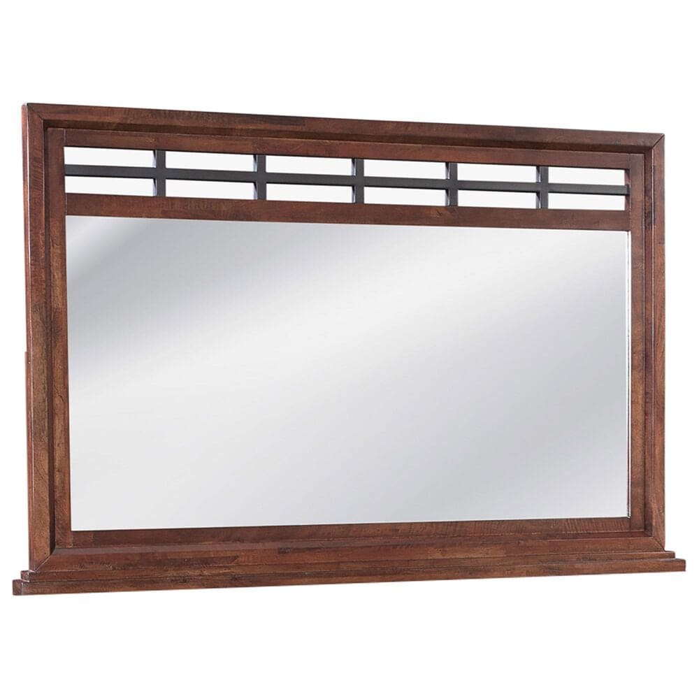 Napa Furniture Design Whistler Retreat 9-Drawer Dresser and Mirror in Dark Mango, , large