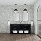 James Martin Vanities Lucian 72" Double Vanity in Carbon Oak with 3 cm Victorian Silver Quartz Top, , large