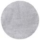 Safavieh August Shag AUG900G 3" Round Silver Area Rug, , large