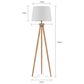 Timberlake Tripod Floor Lamp with LED Bulb in Natural, , large