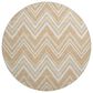 Dalyn Rug Company The Reserve TR17 Peach 8" Round Indoor/Outdoor Area Rug, , large