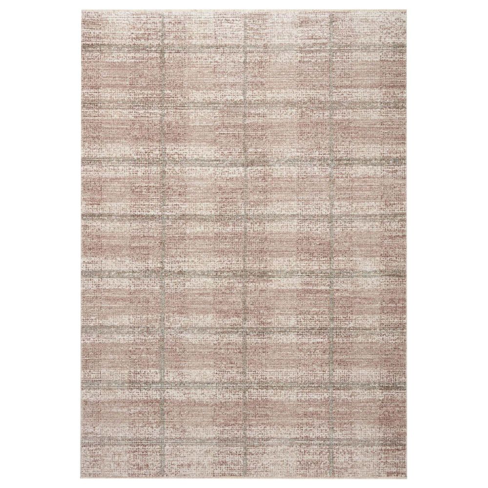 Angela Rose Ember 7"10" x 10" Clay and Mist Area Rug, , large