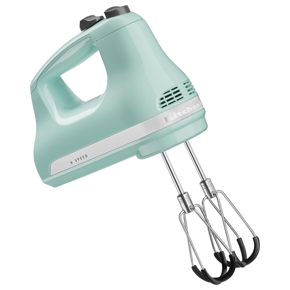 KitchenAid 8 6-Speed Hand Mixer in Ice