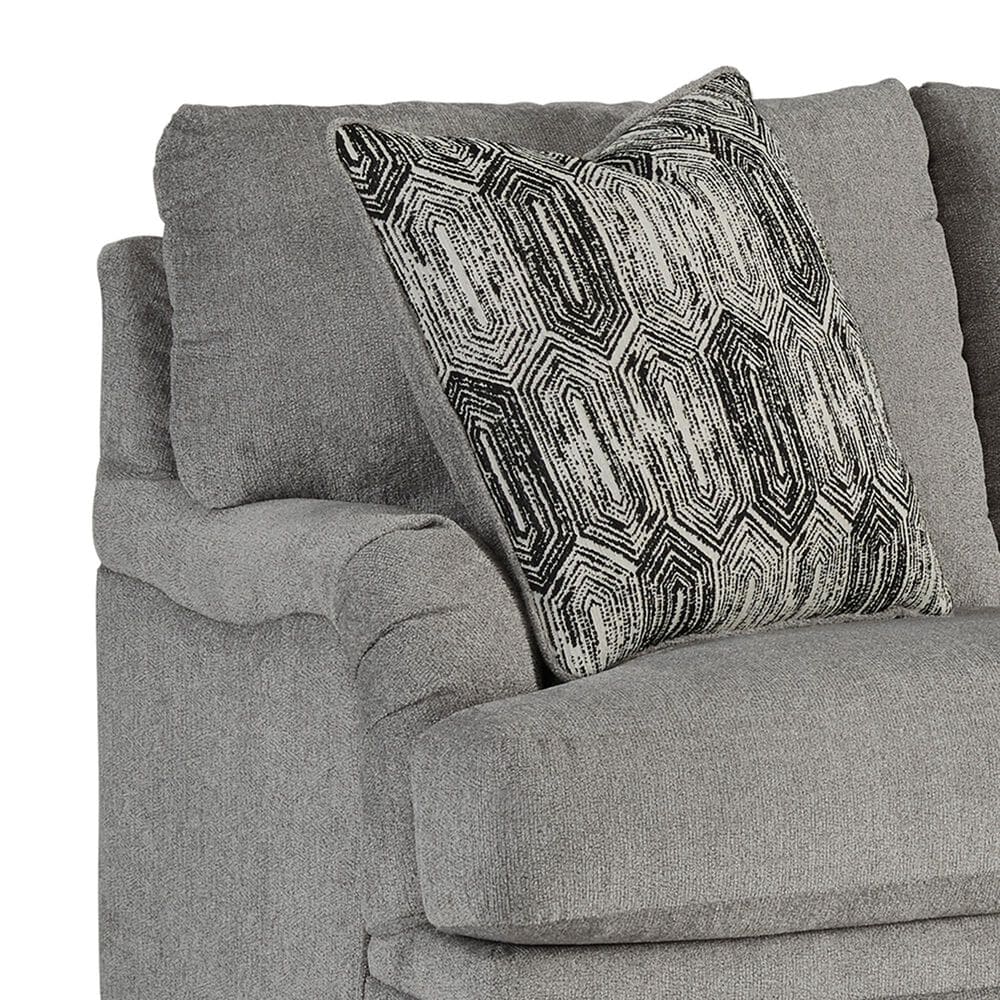 Ashley Davinca Stationary Loveseat in Charcoal, , large