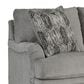 Ashley Davinca Stationary Loveseat in Charcoal, , large