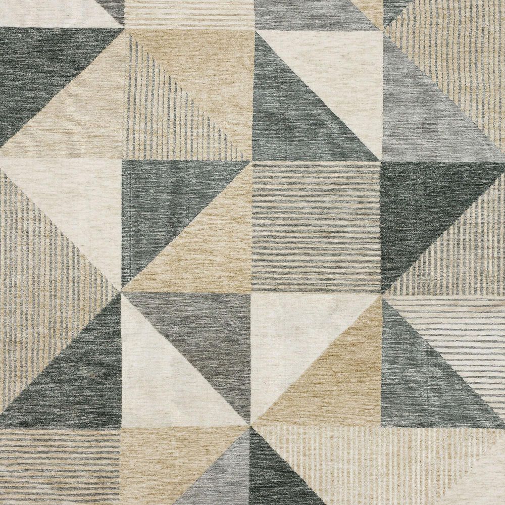 Drew and Jonathan Home Bowen Oblique 8&#39; x 10&#39; Tan Area Rug, , large