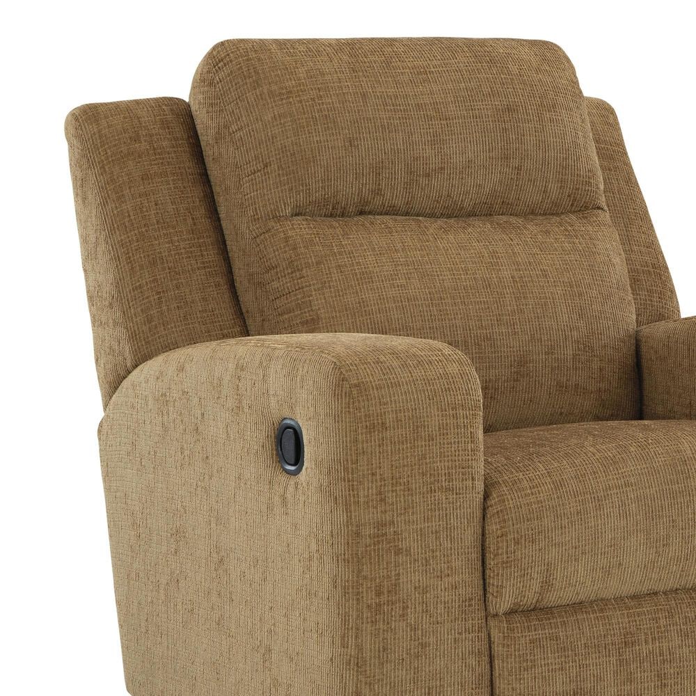 Ashley Kanlow Manual Rocker Recliner in Honey, , large