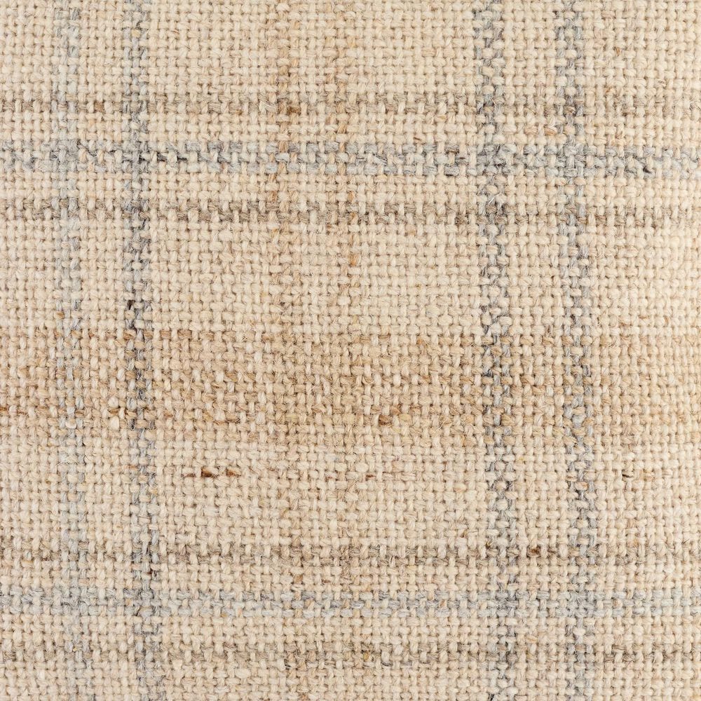 Surya Ladera 22" Square Throw Pillow in Brown, Tan, Cream and Natural, , large