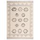 RIZZY Nova 9" x 12" Southwestern Silver and Ivory Area Rug, , large