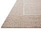 Chris Loves Julia x Loloi Briggs 2" x 5" Blush and Ivory Runner, , large