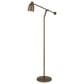 Cal Lighting Helix Floor Lamp in Antique Gold Brass, , large
