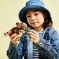 LEGO Jurassic World - Baby Dinosaur Dolores Aquilops Building Set in Dark Tan, Dark Red and Yellow, , large
