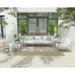 Nourison Courtyard Ivory and Green 2"2" x 8" Indoor/Outdoor Runner, , large