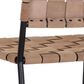 Sunpan Trading & Importing Omari Dining Chair in Light Tan and Black, , large
