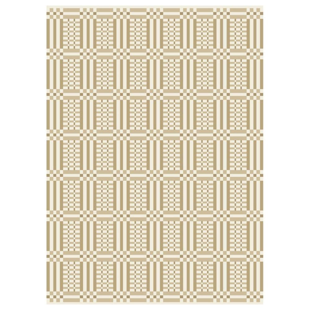 Balta Rugs Thayer Geometric 7"10" x 10" Cream Area Rug, , large