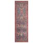 Loloi Loren LQ-10 2"6" x 7"6" Blue and Red Runner, , large