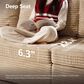 HOMLUX 8-Piece Mod L-Sectional with Chaise in Beige, , large