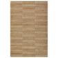 Momeni Crescent CRE-1 2" x 3" Natural Area Rug, , large