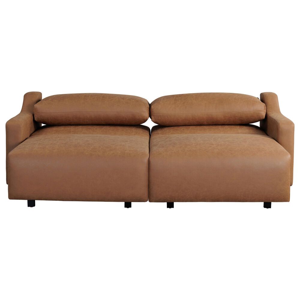 Lifestyle Solutions Glenmont Convertible Sofa in Brown, , large
