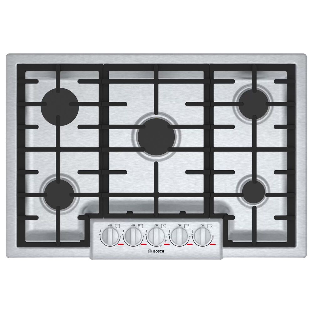 Bosch Benchmark 30" Gas Cooktop in Stainless Steel, , large